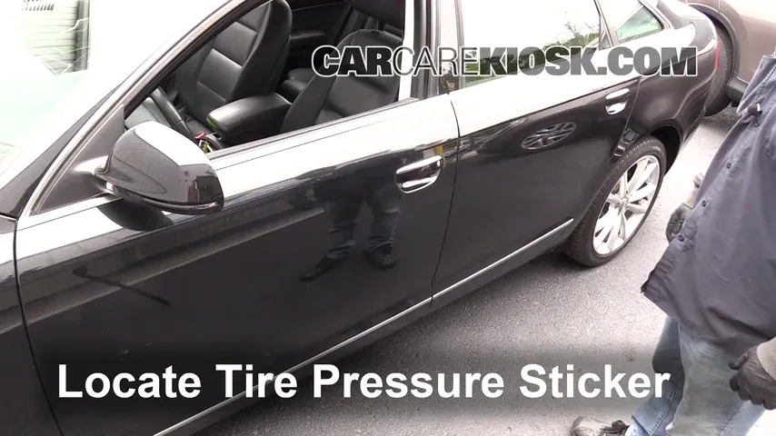 2011 Audi A6 Quattro 3.0L V6 Supercharged Tires & Wheels Check Tire Pressure